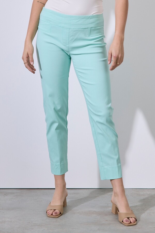 Pantalon Office VERDE AGUA