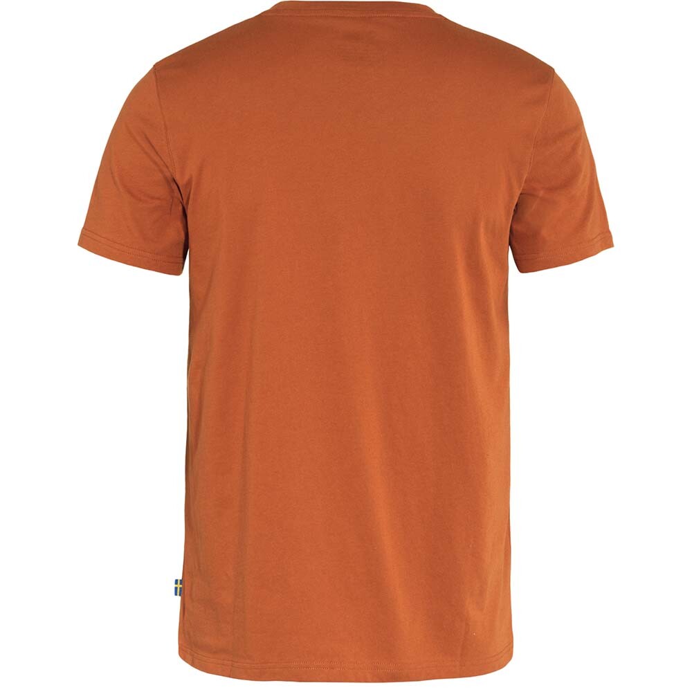 Polo Fjallraven Fjallraven Logo T-shirt M Hombre Terracotta Brown