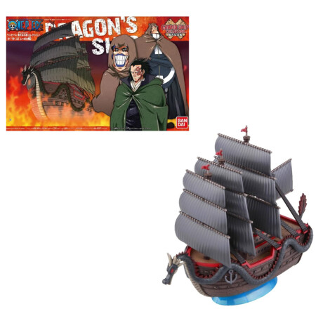 Barco Dragon - One Piece - Model Kit (Requiere Armado) Barco Dragon - One Piece - Model Kit (Requiere Armado)