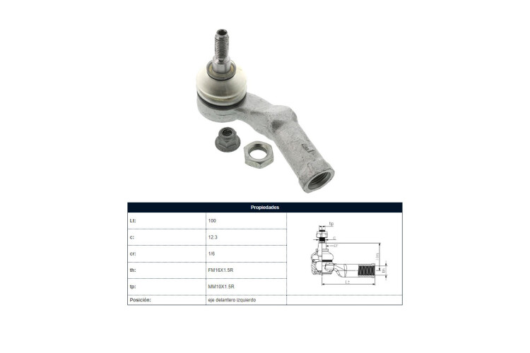 Puntero Ford Focus 05-12 Izq Puntero Ford Focus 05-12 Izq