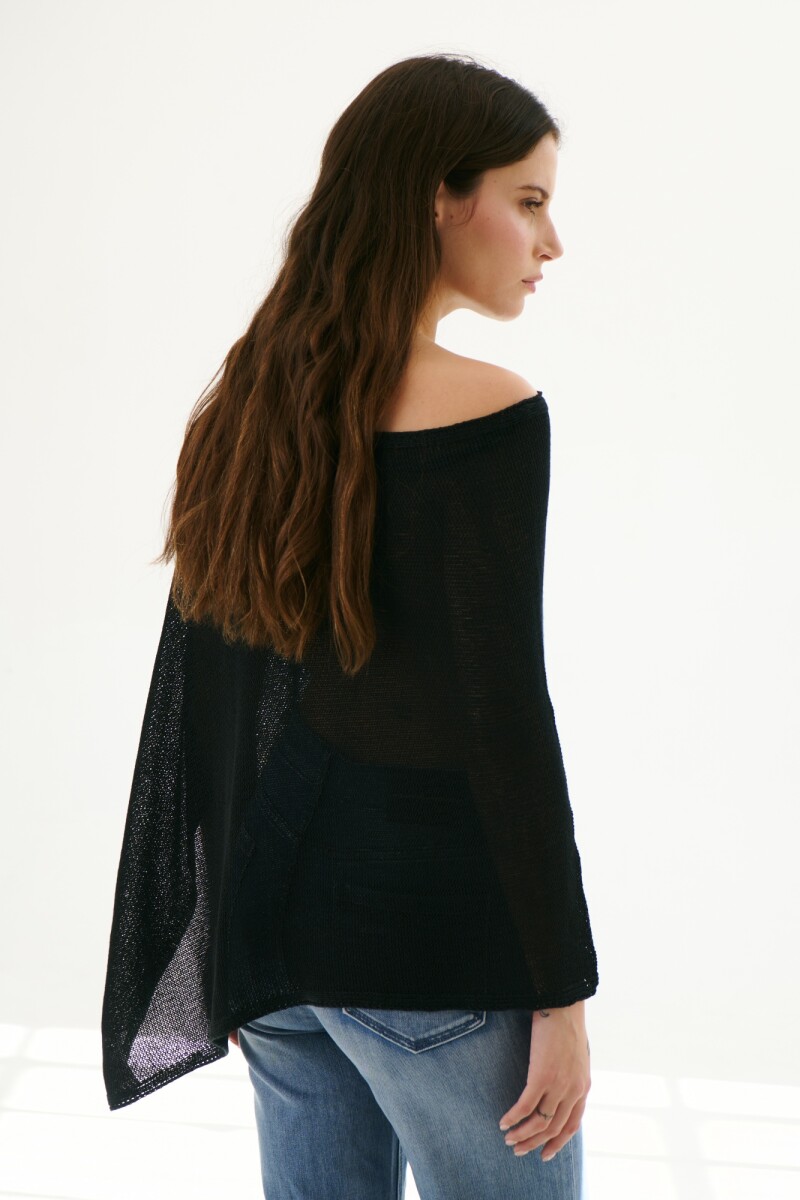 PONCHO SUNDANCE NEGRO