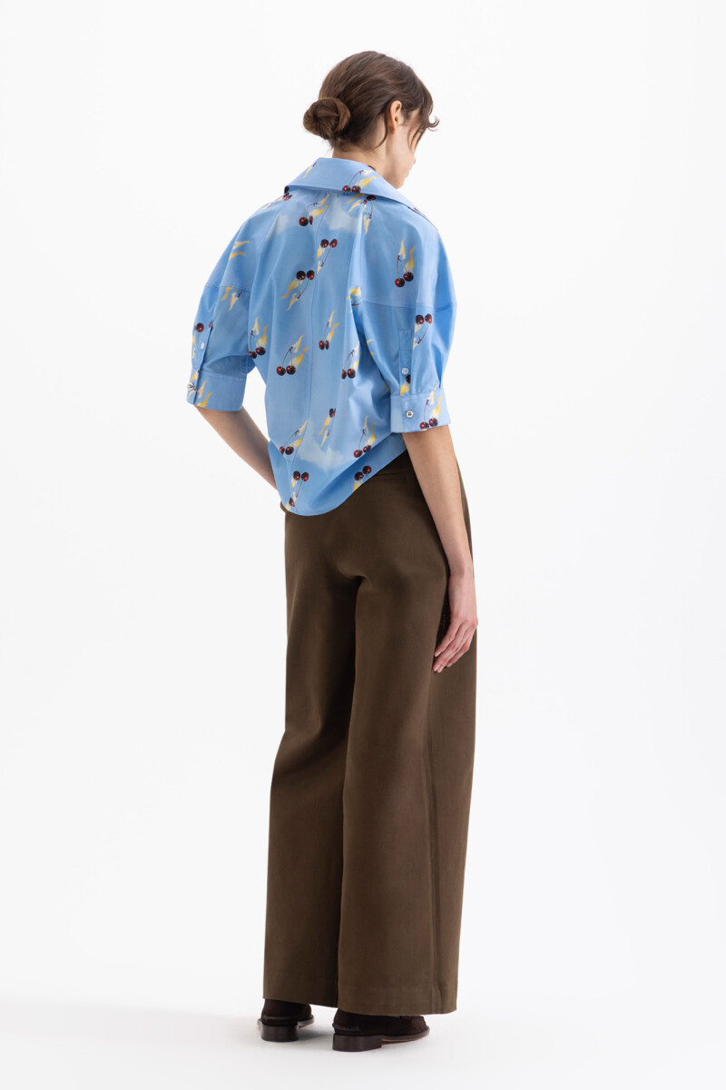 PANTALON ALEXIA Marron