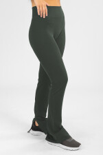 Pantalon mujer franela Verde claro