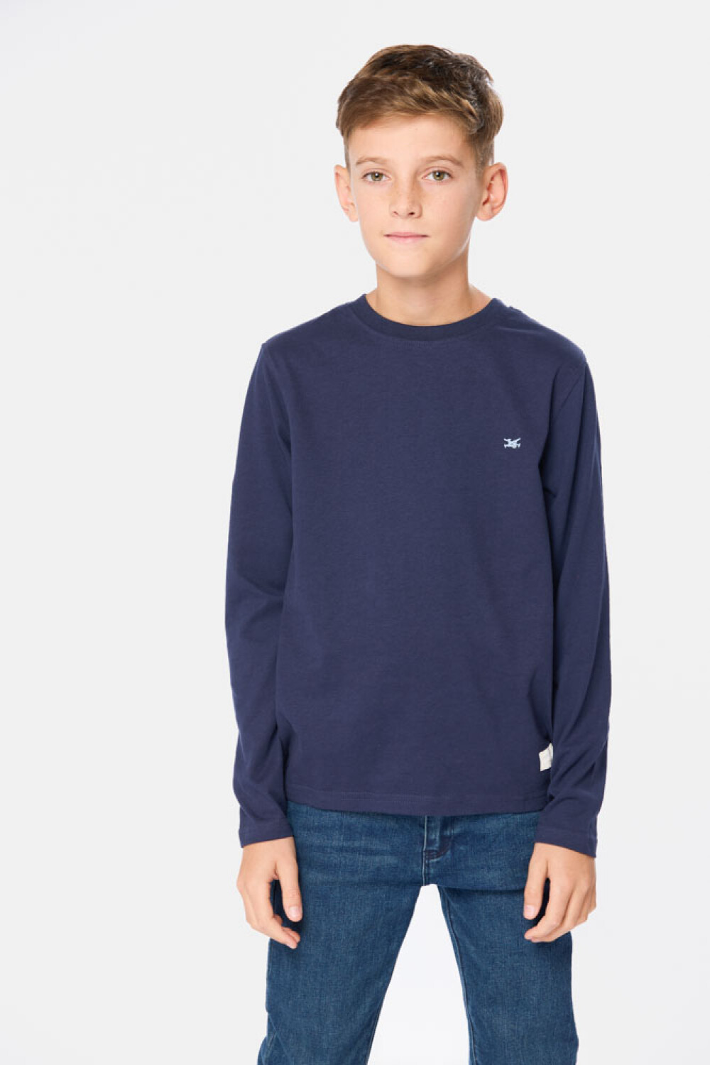 REMERA LISA Azul