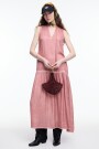 VESTIDO HALTER Ladrillo