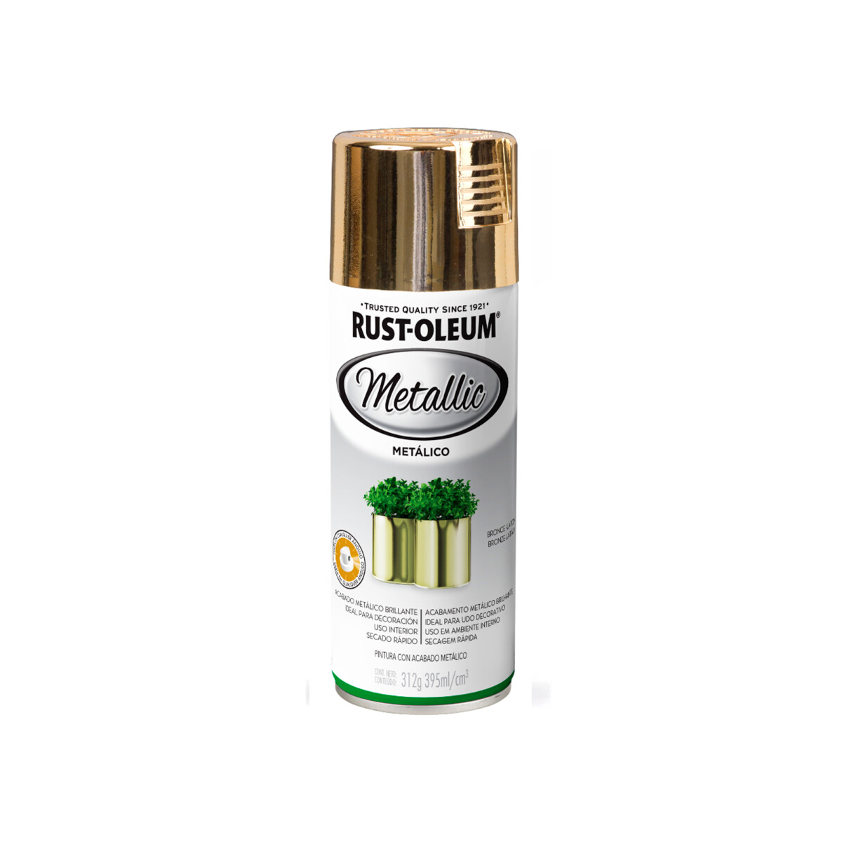 AEROSOL RUST OLEUM METALICO ORO 312G - N/a 