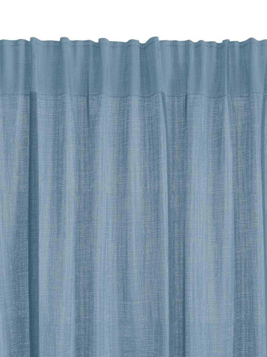 Cortina GOLTA 1x140x245 azul empolvado - Azul oscuro 