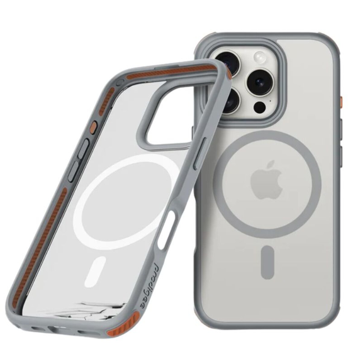 Case Prodigee iPh 16 Pro Formula Grey Mag 