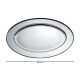 Fuente oval acero inoxidable 30 cms INOX