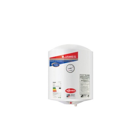 TERMOTANQUE JAMES 30 Lts. CILINDRICO ACERO TERMOTANQUE JAMES 30 Lts. CILINDRICO ACERO