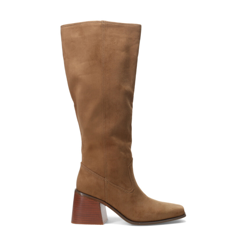 Bota de Mujer Miss Carol MUZAT de caña alta Tan