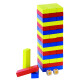Juego de torre de bloques de madera Juego de torre de bloques de madera