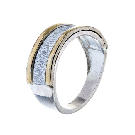 Anillo de plata 925 y Double ARENADO Anillo de plata 925 y Double ARENADO
