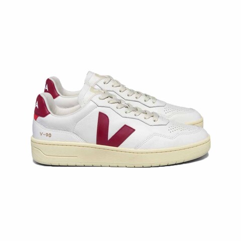 Zapatillas Veja V-90 Mujer Blanco