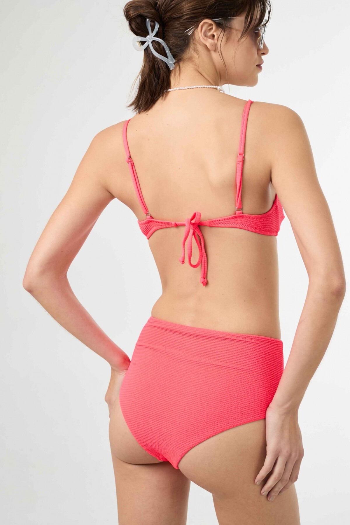 Bikini Bávaro Rojo Textura