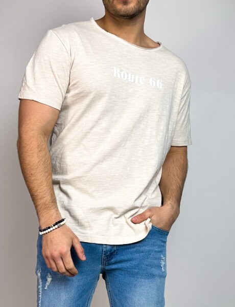 T-Shirt con logo frontal Marin Amarillo