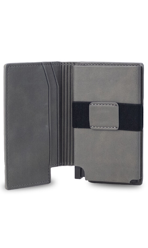 TARJETERO ANTI CLONACIÓN OSORNO GRIS