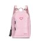 Mochila Las Oreiro Love Rosado