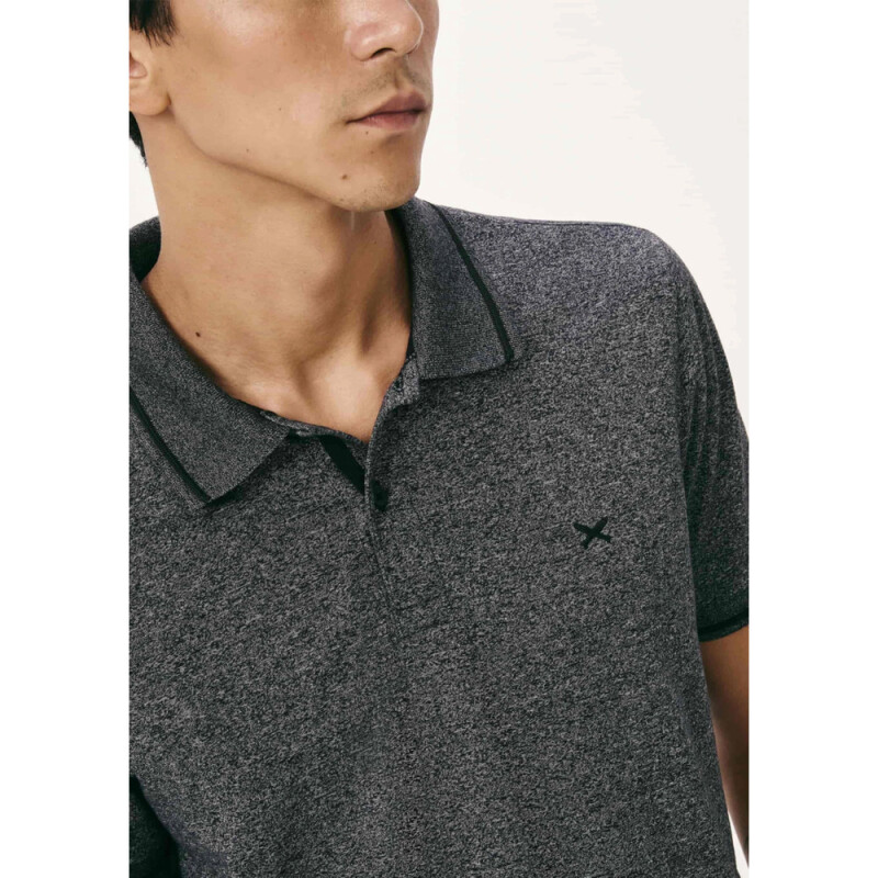 CAMISA POLO MM MASC PRETO