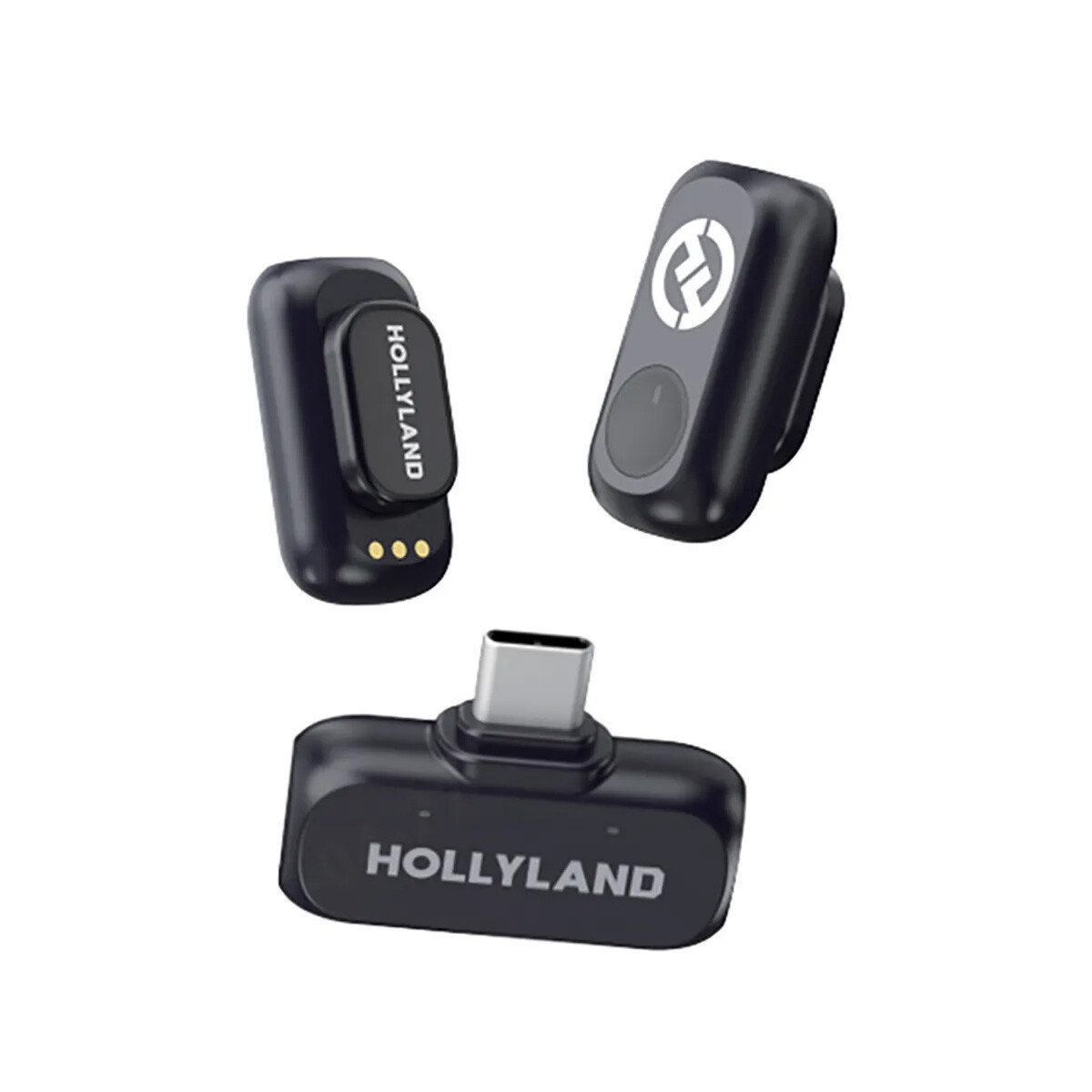 Micrófono Solapero Inalámbrico Hollyland LARK A1 Mini Duo 