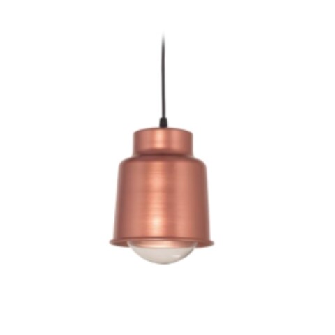 COLGANTE 1L TRELEW COBRE CHAPA E27 D18.5CM COLGANTE 1L TRELEW COBRE CHAPA E27 D18.5CM
