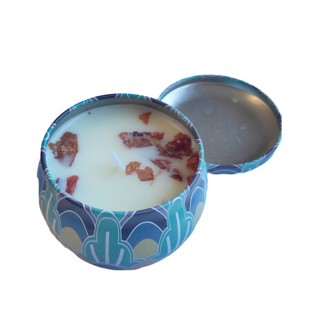 Velas Aromática En Lata De Soja Fressia