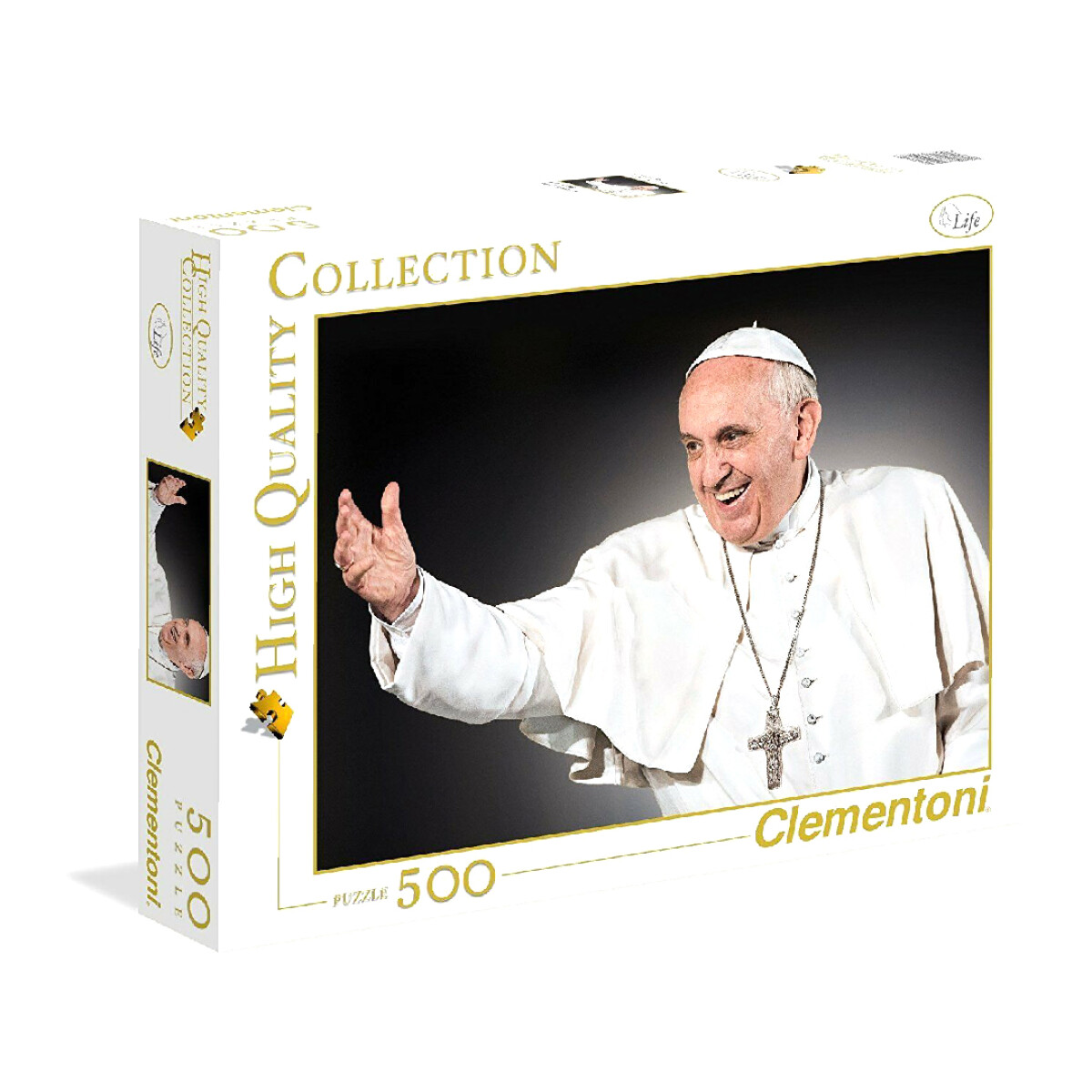 Puzzle Clementoni 500 piezas Papa Francisco - 001 