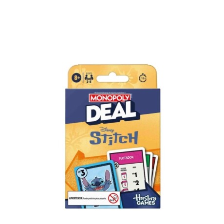 Monopoly Deal STITCH - Juego de Cartas 001