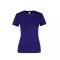 Camiseta a la base dama Morado