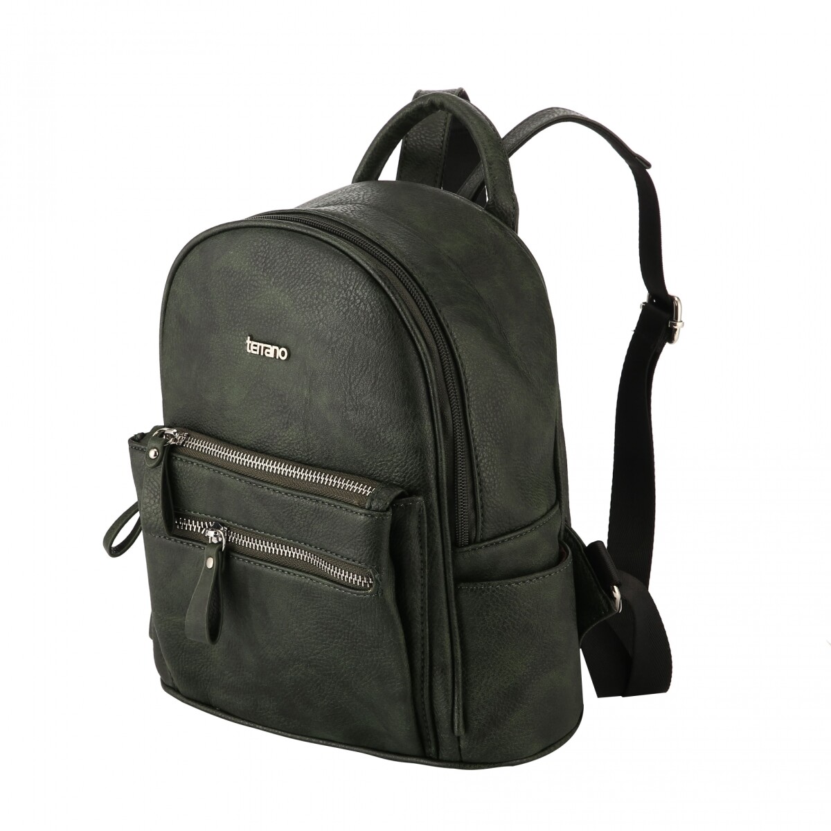 Mochila Doble Cierre - Verde 