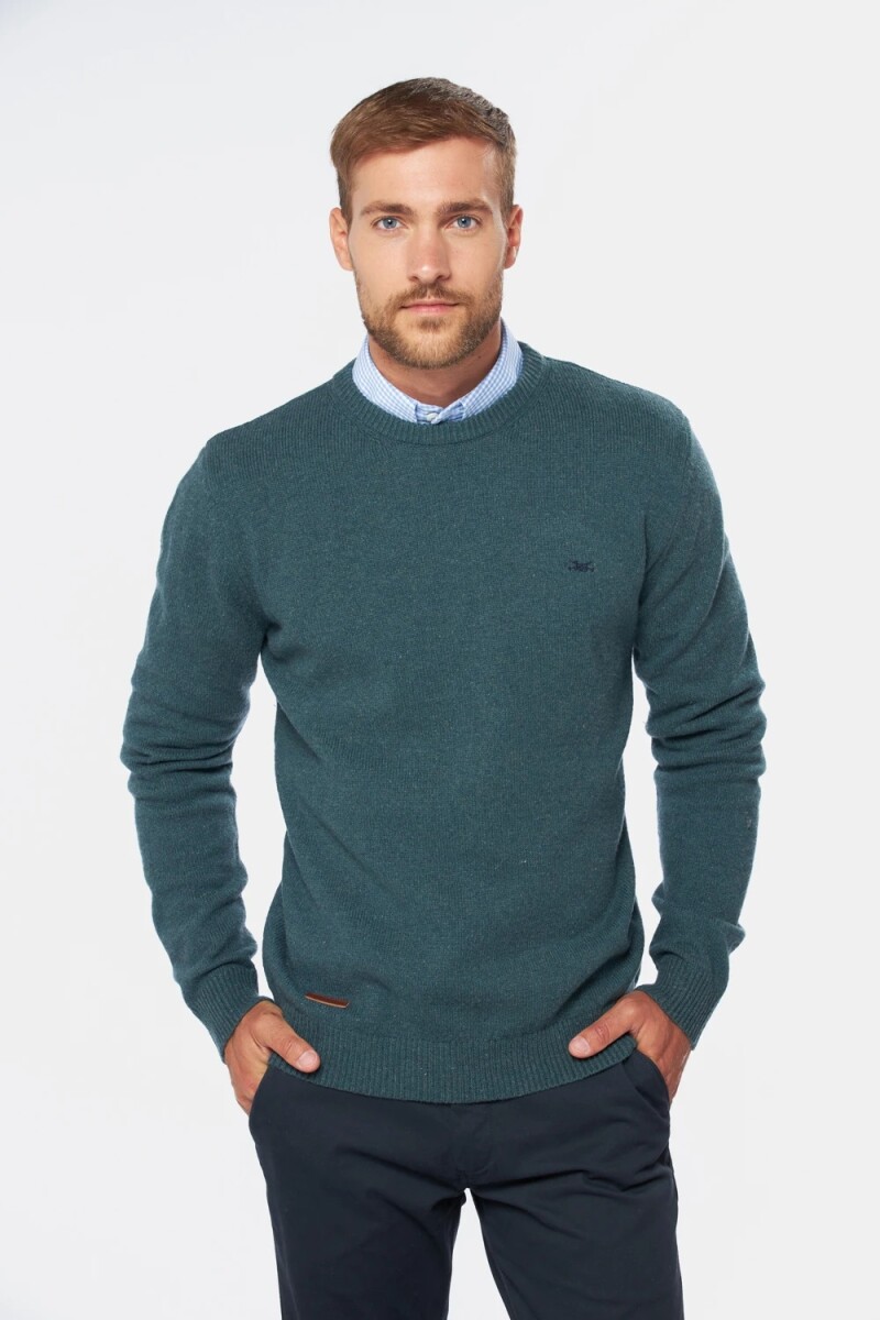 BUZO LEGACY 6590 GRUESO - VERDE 