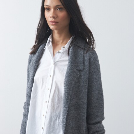 CARDIGAN BELORA Gris Melange