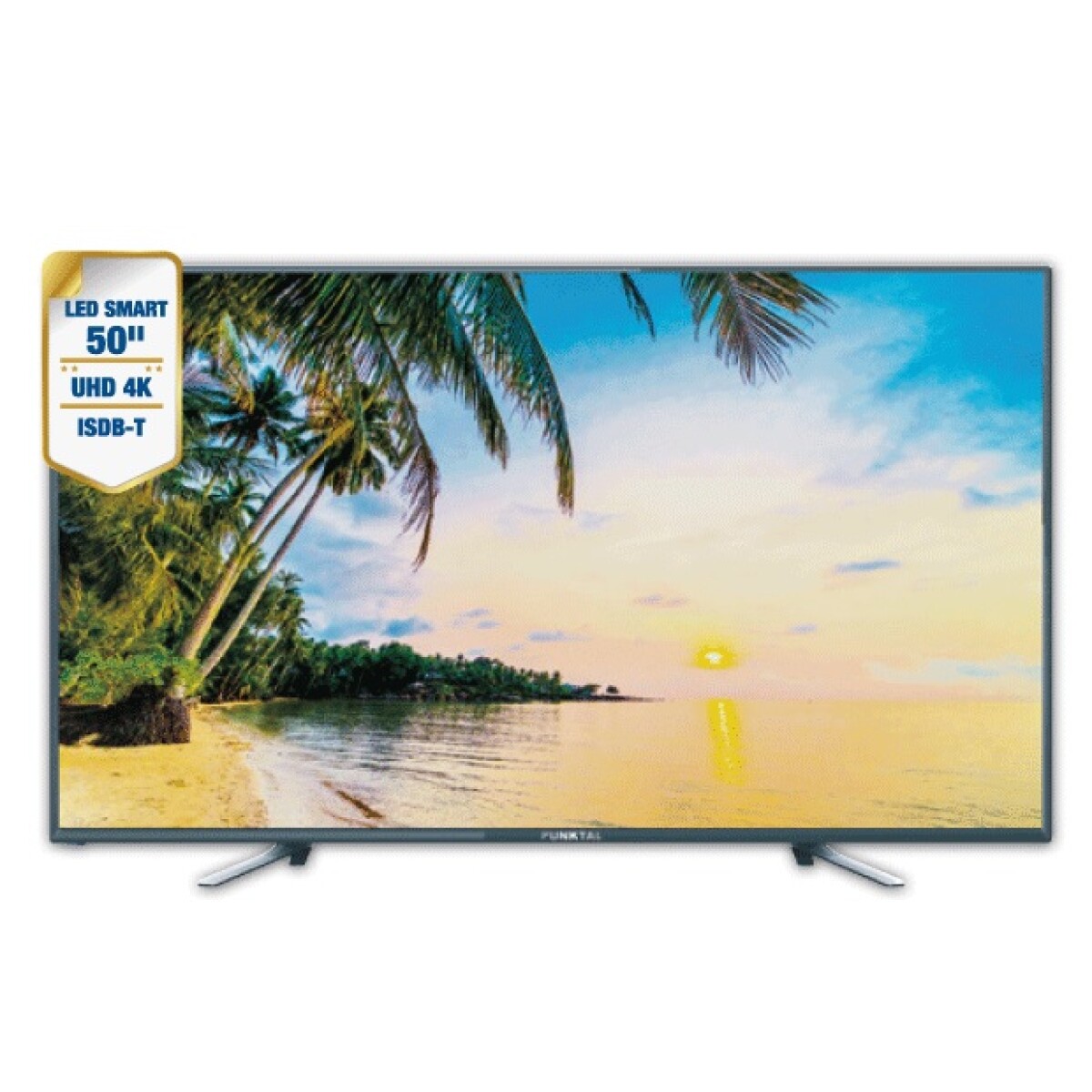 Televisor Smart Tv 50" 4k Punktal Pk50 Te 