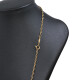 Cadena modelo barco en oro 18k amarillo Cadena modelo barco en oro 18k amarillo