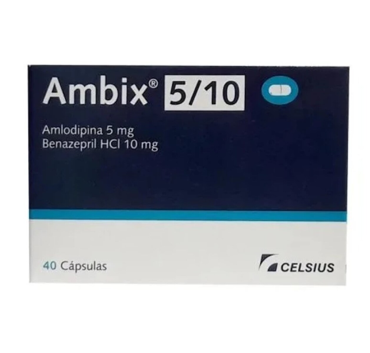Ambix 5/10mg 40 Comprimidos 
