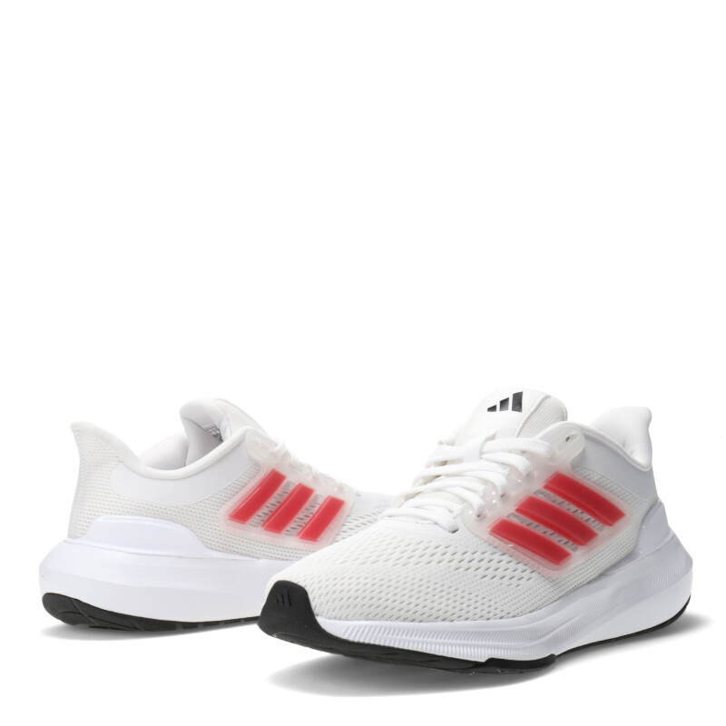 Championes de Mujer Adidas Ultra Bounce Wns Blanco - Rojo - Negro