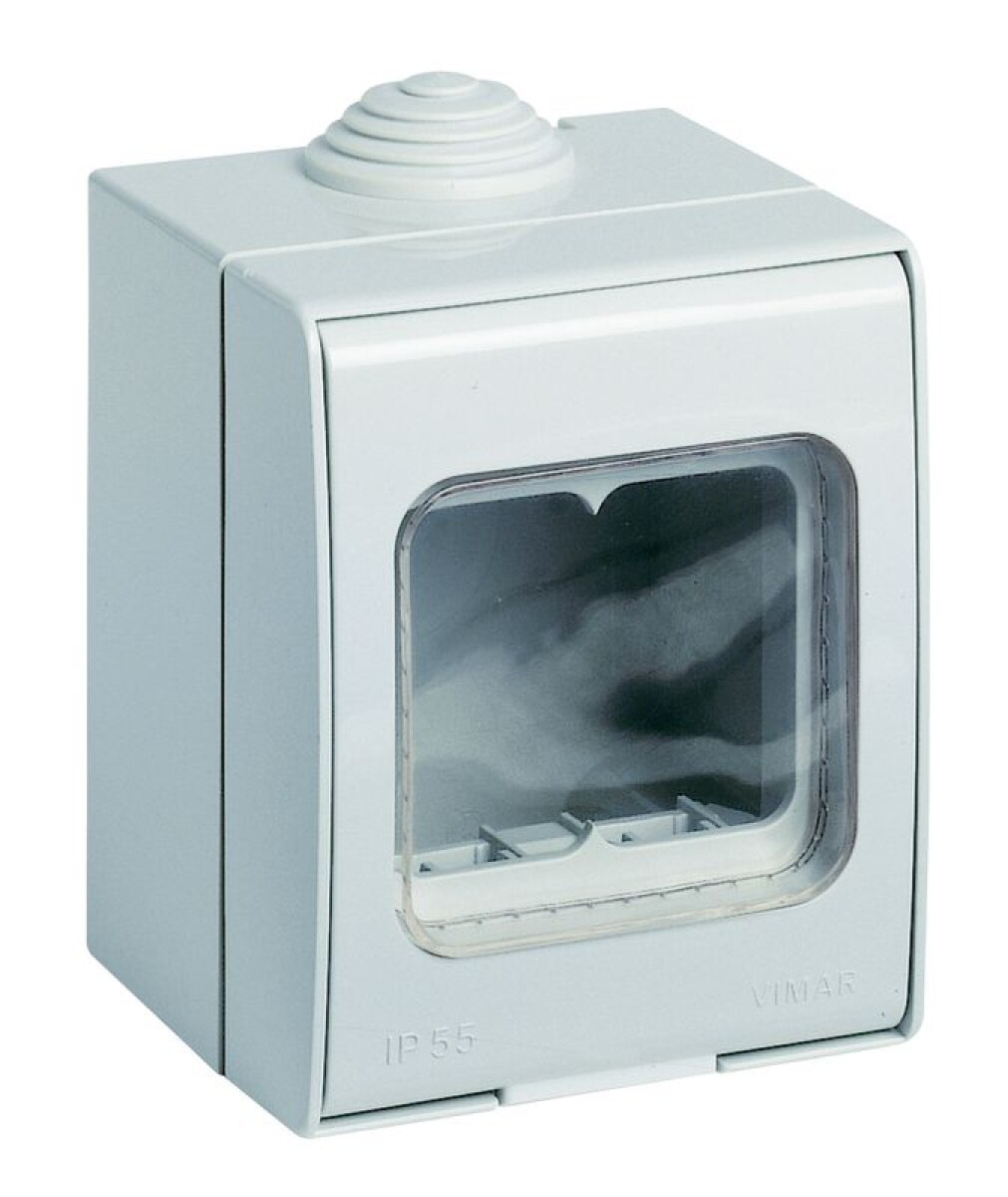 CAJA EXT. PLASTICA 2 MODULO C/MEMBRANA VIMAR 