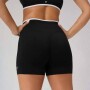 Shorts Seamless Scrunch Short 4" Mujer Black/classic White