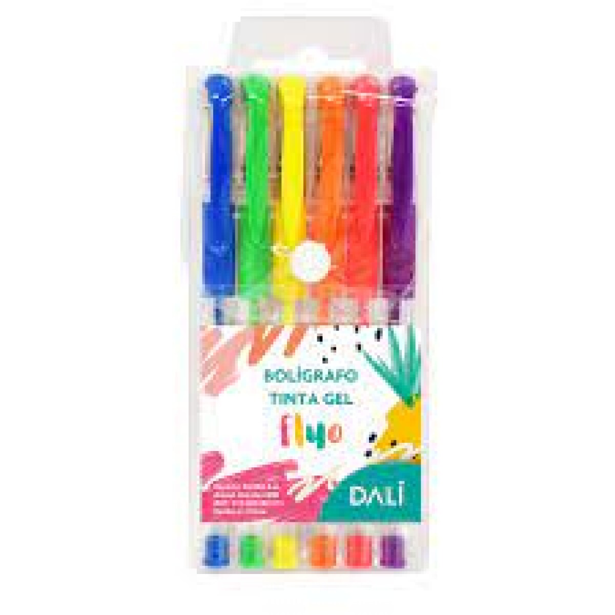 Bolígrafo Gel Fluo 