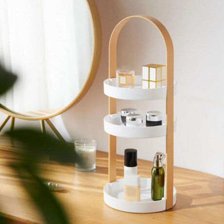 Organizador Redondo 3 Niveles Marron