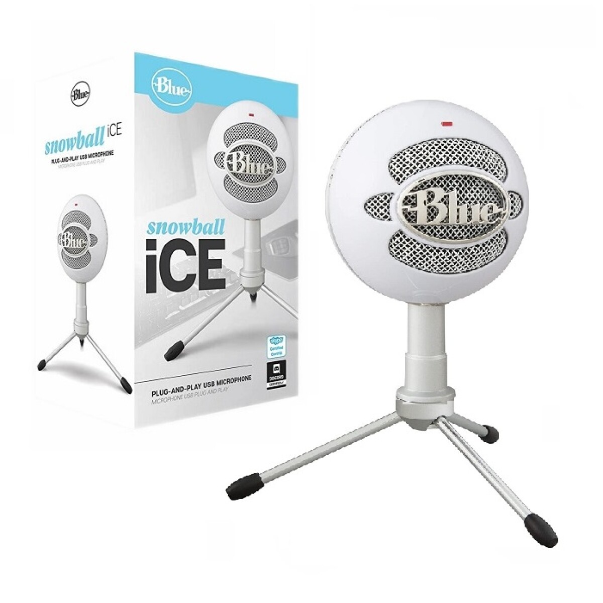 Microfono Logitech Snowball Ice 