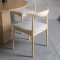Silla Elbow Natural con gris