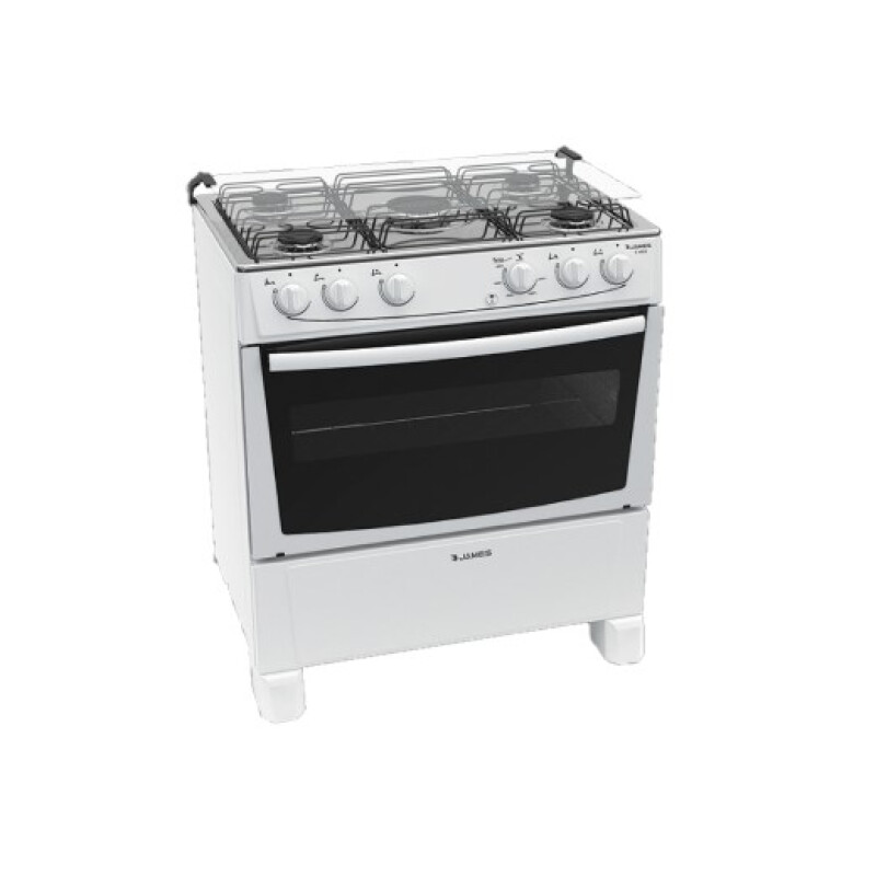 COCINA JAMES 5 HORNALLAS BLANCA MOD C 150 B 3150 COCINA JAMES 5 HORNALLAS BLANCA MOD C 150 B 3150