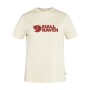 Fjällräven Logo Tee - Mujer Chalk White