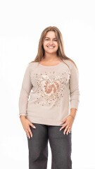 Sweater Viena Beige