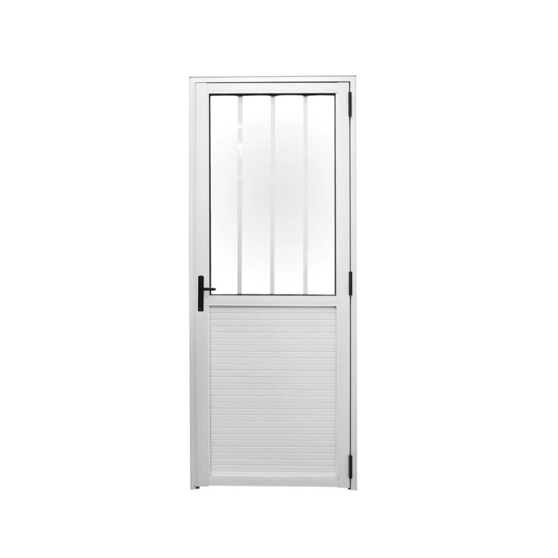 Puerta aluminio 0.80 x 2.00 standard derecha