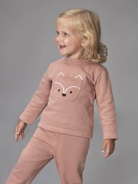 Sudadera Rosa Rosa Maquillaje