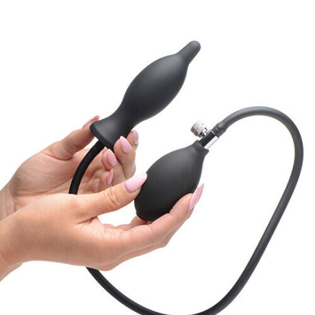 Plug Anal Inflable Master Series Dark Inflator Plug Anal Inflable Master Series Dark Inflator