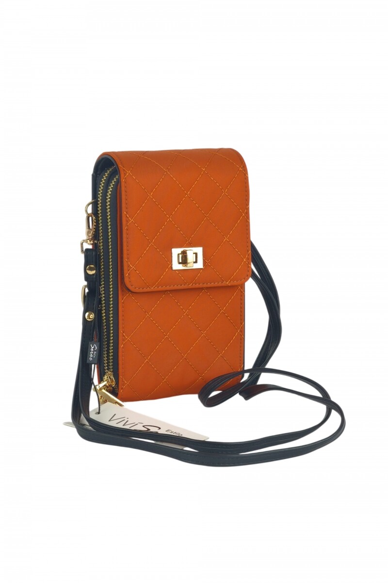 Porta celular Naranja