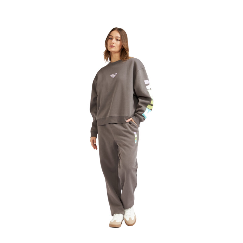 Buzo Roxy Hey Yeah - Gris Buzo Roxy Hey Yeah - Gris